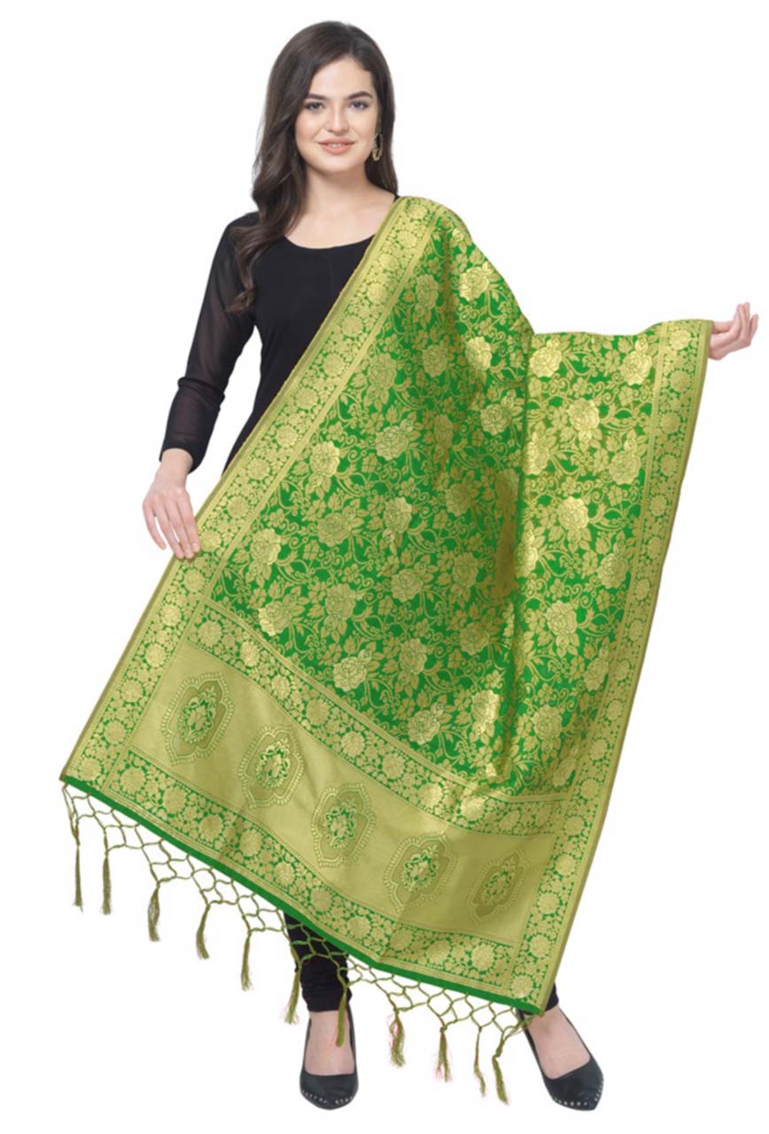 Silk Jacquard Dupatta Manufacturer Silk Jacquard Dupatta Manufacturer